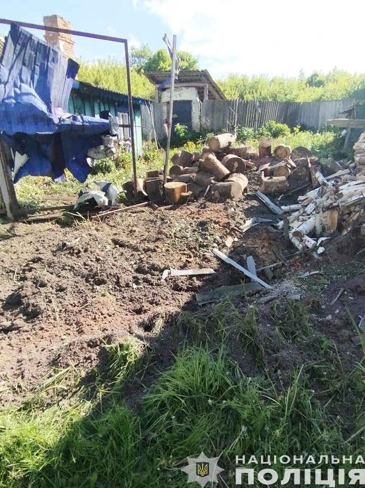 На прикордонні Чернігівщини росіяни вбили чоловіка: поліція документує наслідки ворожого обстрілу