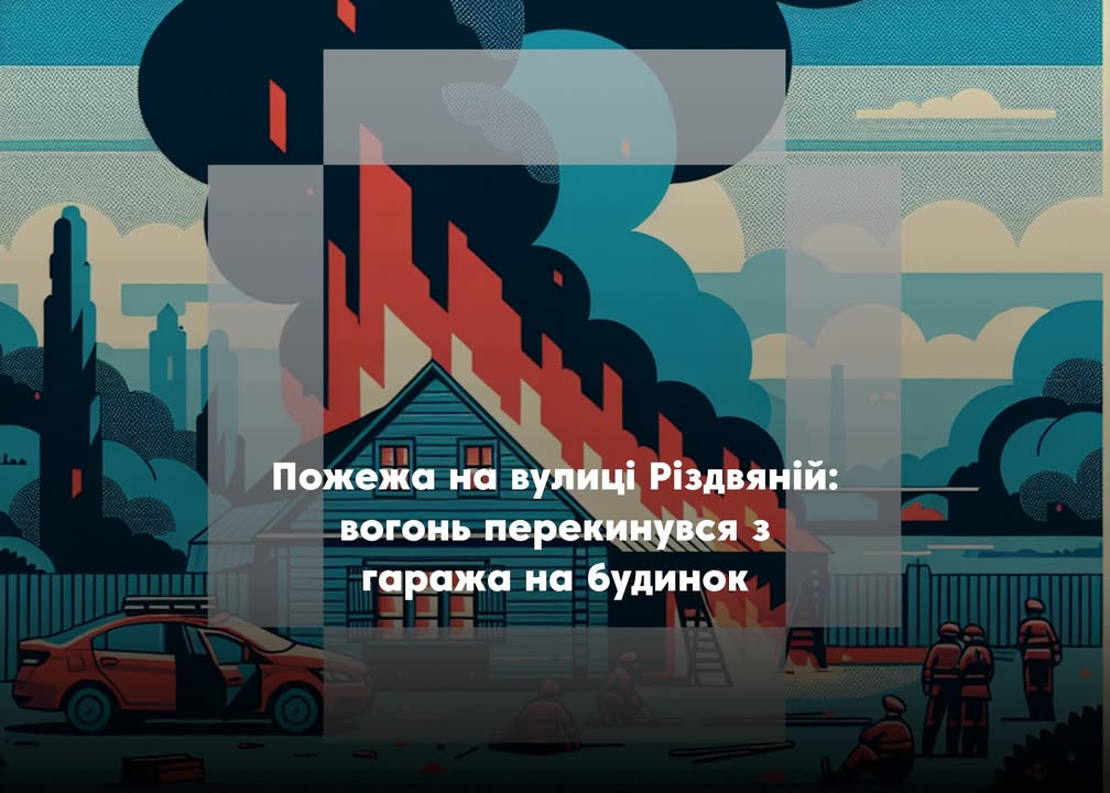 У Новгороді-Сіверському згорів гараж, пошкоджено й житловий будинок