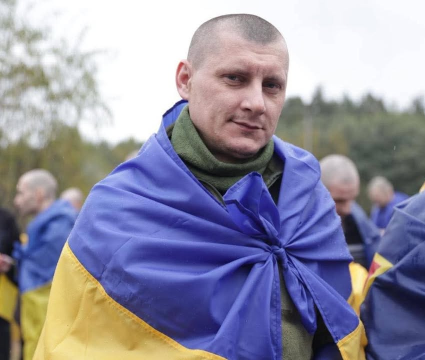 Додому повернувся звільнений з полону нацгвардієць з Новгорода-Сіверського