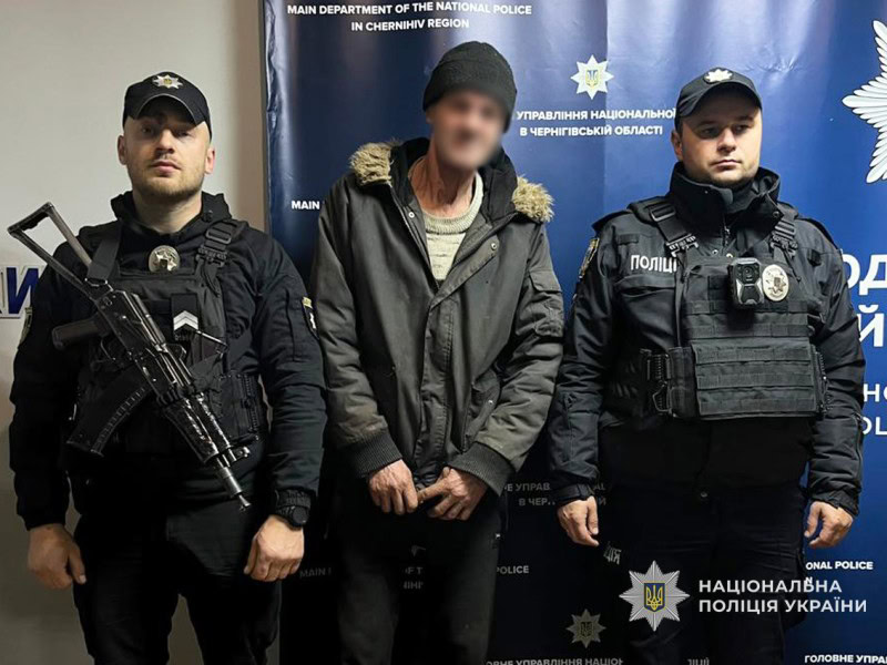У Новгород-Сіверській громаді затримано чоловіка за вбивство знайомого