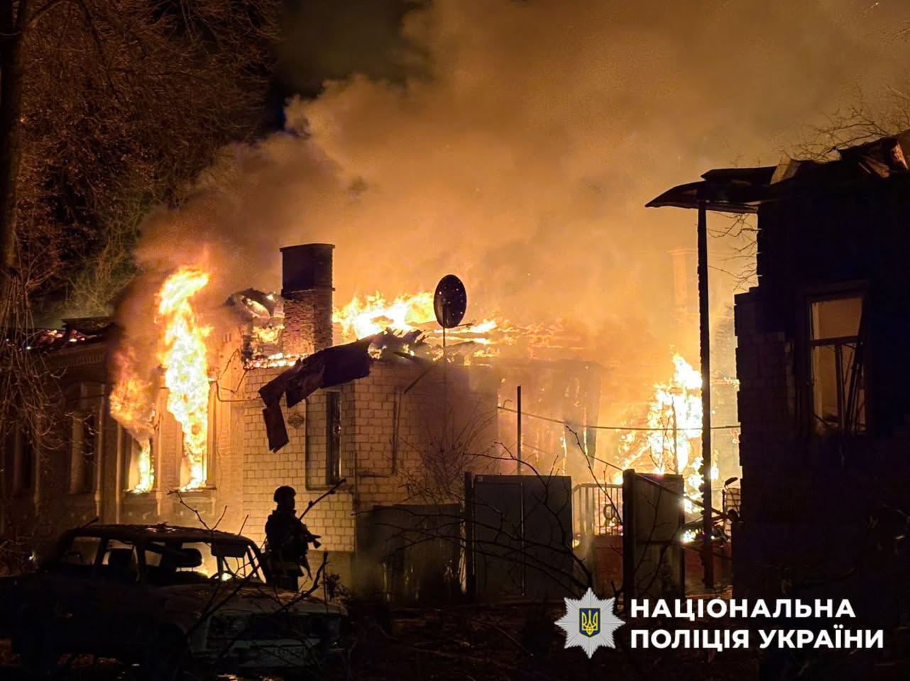 У Новгороді-Сіверському через удар &laquo;Гераней&raquo; загинула людина, пошкоджено коледж і будинки