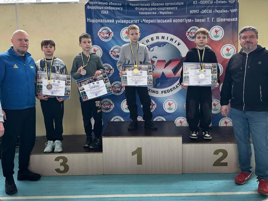 Спортсмени клубу «Лідер» вибороли призові місця на чемпіонаті в Чернігові