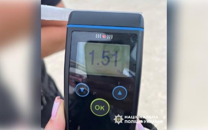 Поліцейські відсторонили від кермування нетверезого водія у Новгороді-Сіверському